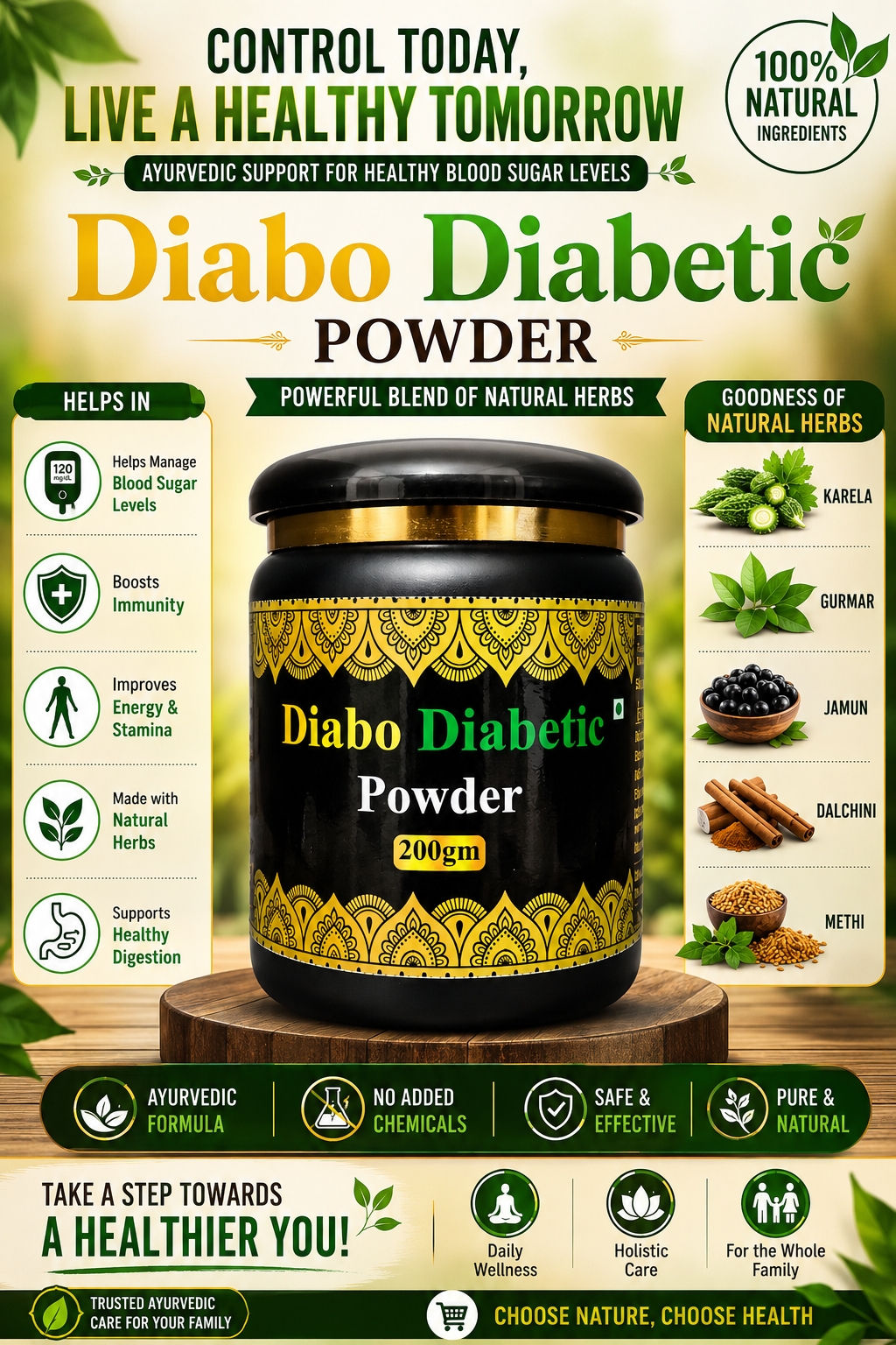 Diabo Diabetic Powder - A Natural Way To Support Healthy Blood Sugar Levels