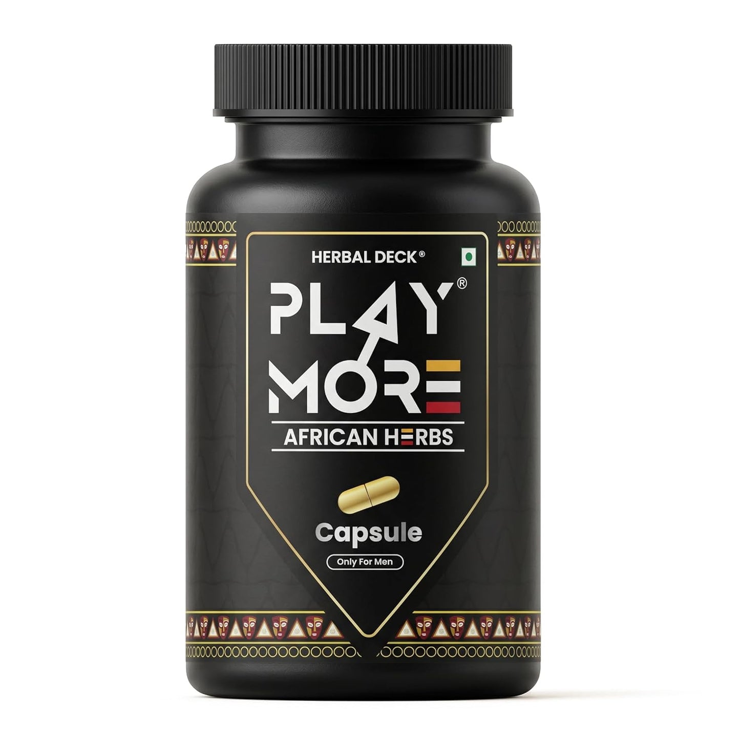 Original Play Mor Capsule African Herbs Premium, Natural Ingredients for Overall Health & Balanced Lifestyle | Play_mor african herbs - 150g
