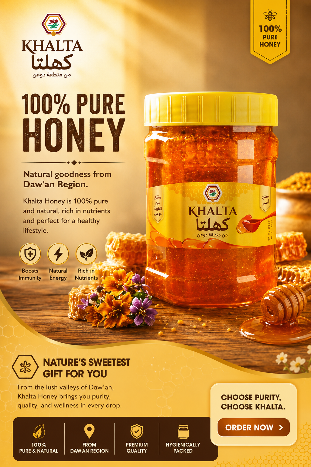 Khalta Yamani Honey 0.5 kg | For Man Power | khalta Honey