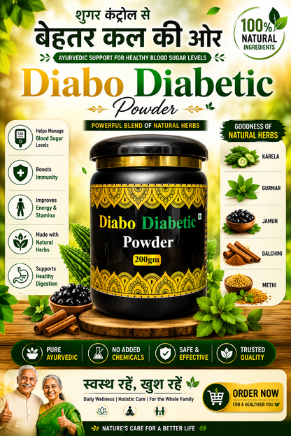 Diabo Diabetic Powder - A Natural Way To Support Healthy Blood Sugar Levels